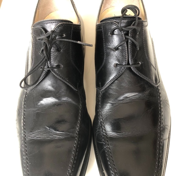 Magnanni Black Lace Up Leather Dress Shoes main image 6